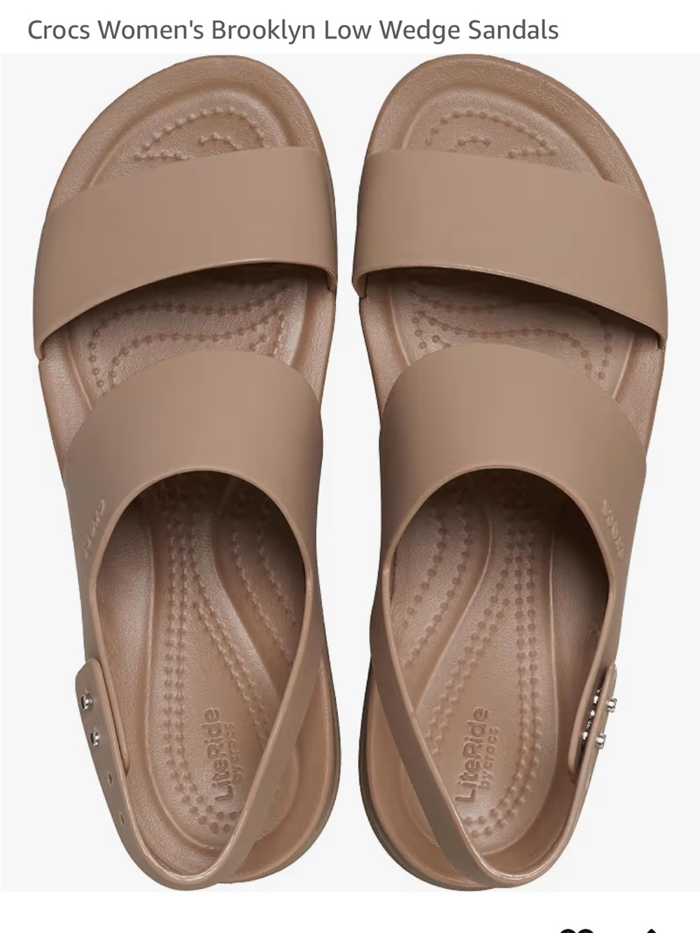 CROCS Women’s Brooklyn Sandals - Picture 10 of 10